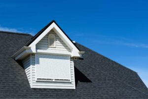 dark colored asphalt shingles