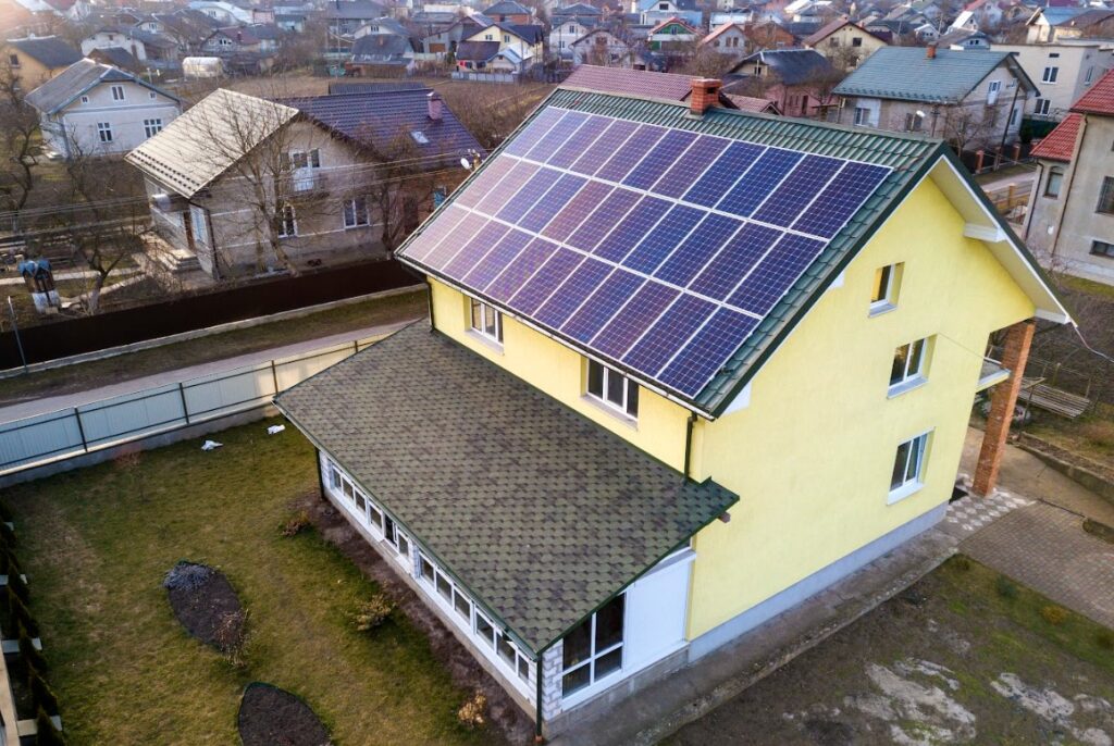 solar panels in Houston