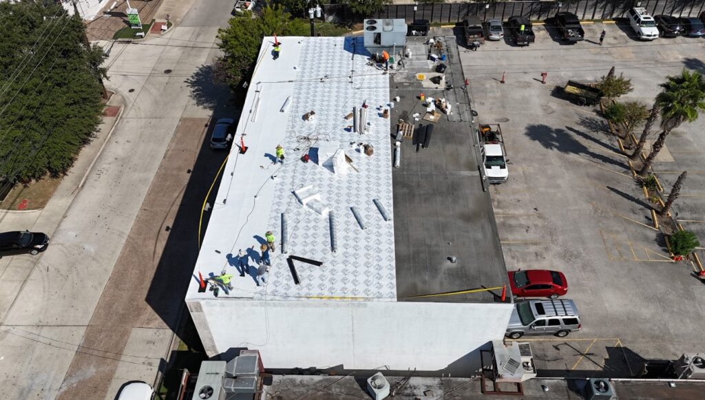 commercial roofing company in Tomball, TX