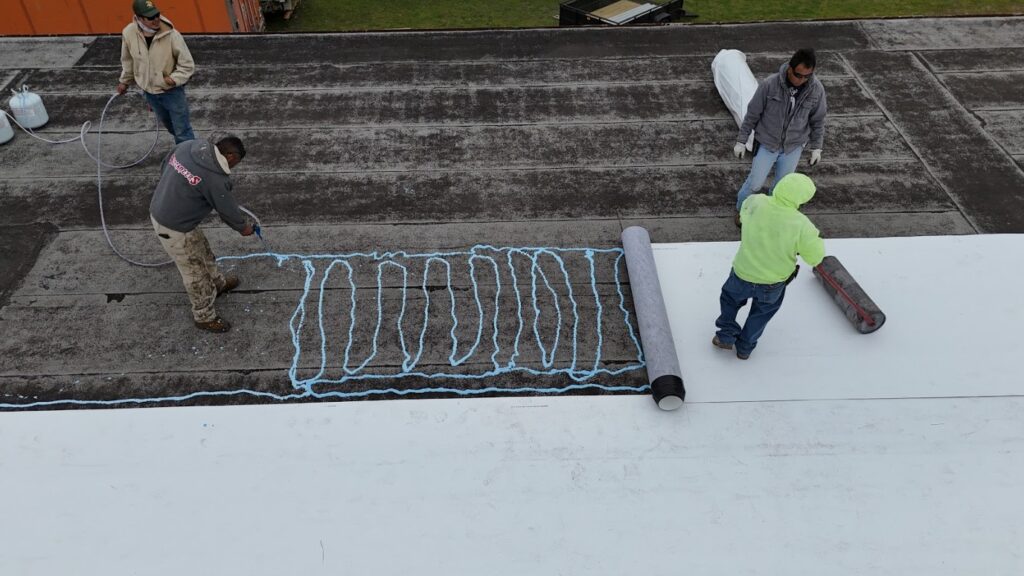 commercial roof maintenance in Houston