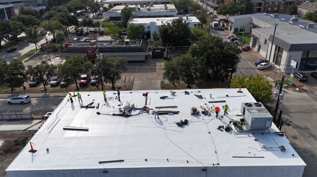 commercial roofing company in Blackhorse, TX