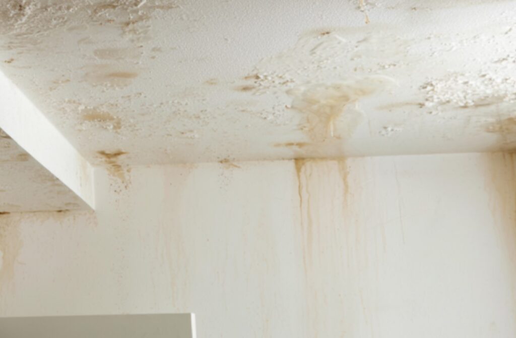 signs of roof leak in Cypress, TX